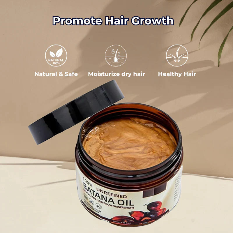 🌿 Pure Batana Oil – The Secret to Strong, Healthy Hair
