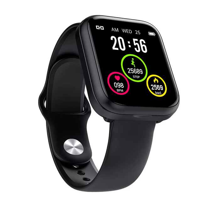 Smart health watch with ear buds