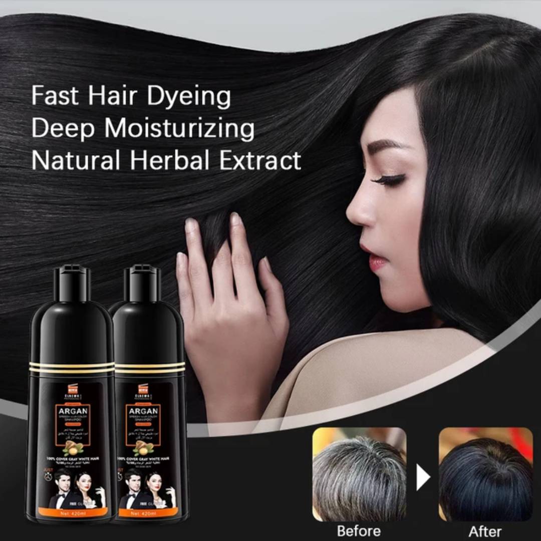 Argan Anti-white hair shampoo