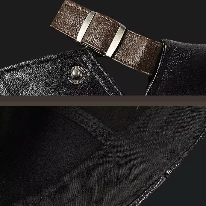 🌟 The "Royal Heritage" Leather Beret – Timeless British Elegance 🇬🇧