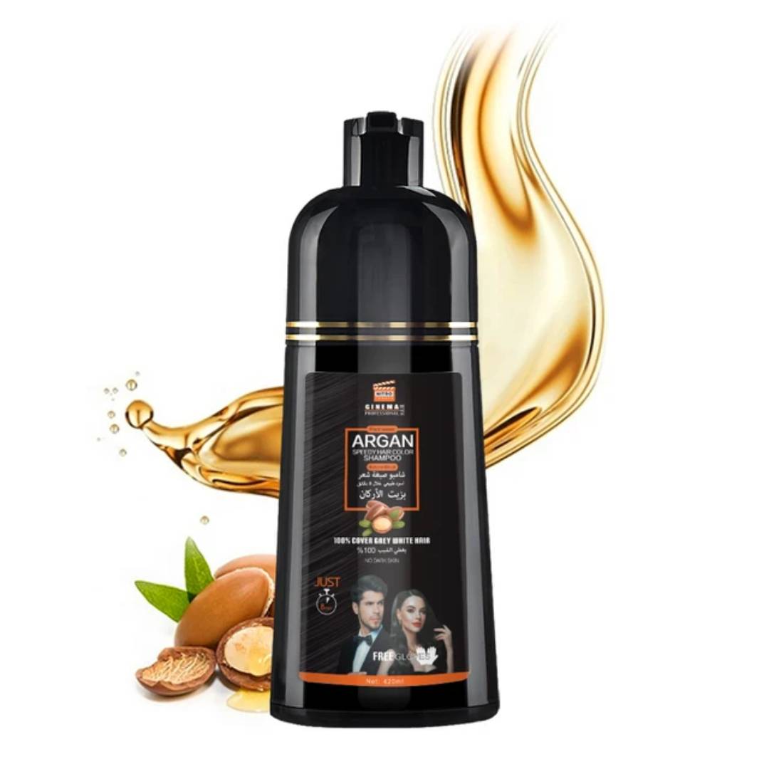 Argan Anti-white hair shampoo