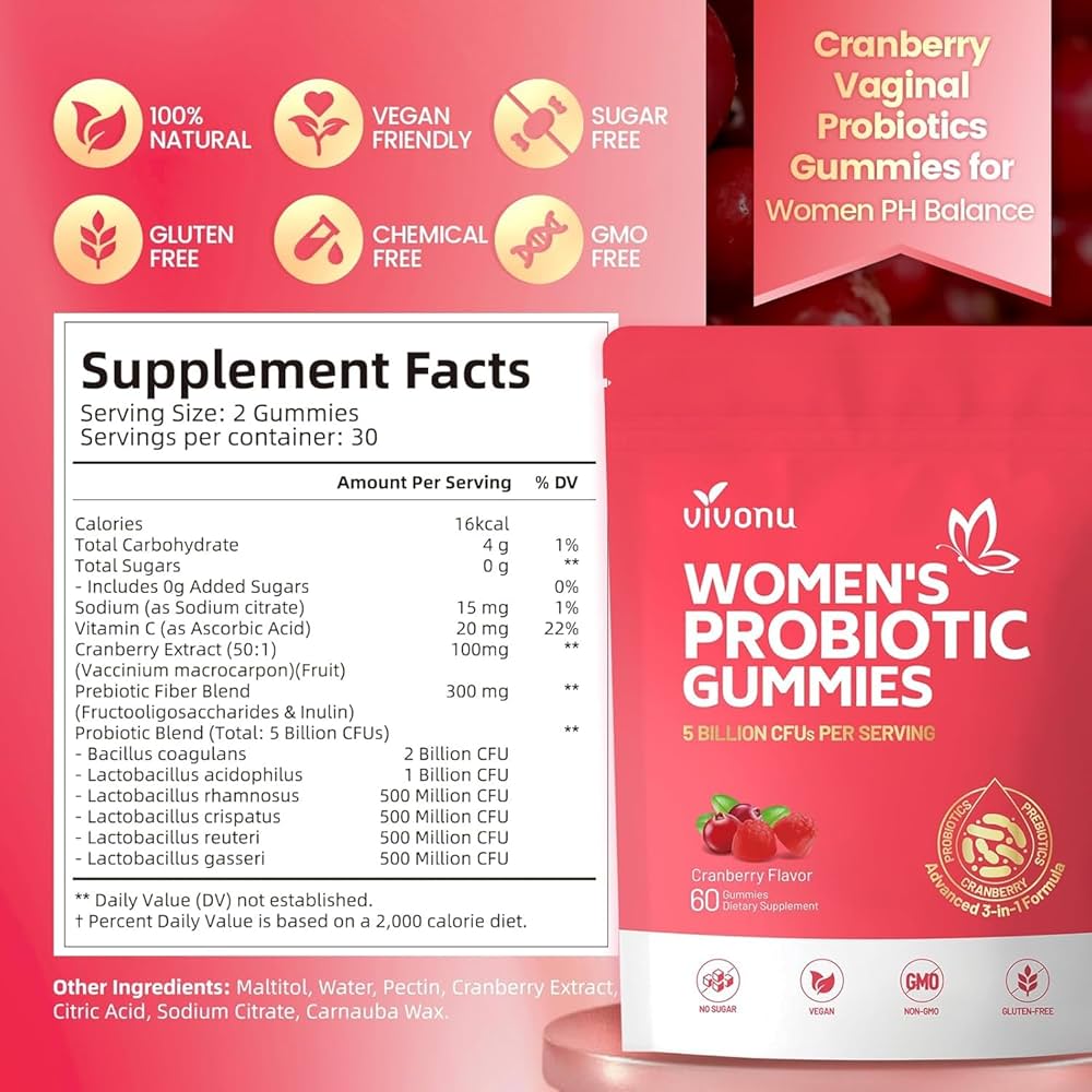 Women Probiotic Gummies